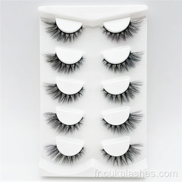 Cat Eye Wispy Lashes Extensions de cils pour chat naturels